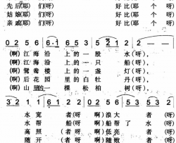 父母好比江海沿上的一股水呼图壁回族民歌简谱