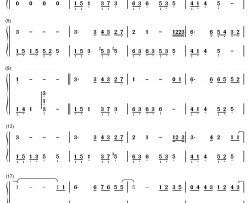 相信爱钢琴简谱-数字双手-周兴哲