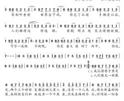 道理都懂简谱(歌词)-刘德华演唱-桃李醉春风制谱