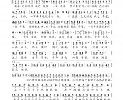 中华有我简谱歌词-谭维维演唱