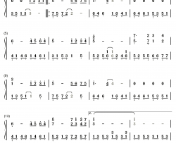 Sundial Dreams钢琴简谱-数字双手-Kevin Kern