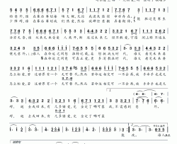 命运的意外简谱(歌词)-胡鸿钧演唱-桃李醉春风记谱