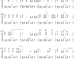 遇萤钢琴简谱-数字双手-CRITTY