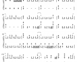 それは风のように钢琴简谱-数字双手-折户伸治