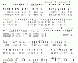 相信简谱(歌词)-谭晶演唱-秋叶起舞记谱