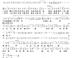 盛世华章简谱-李玉刚演唱