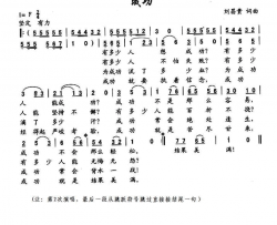 成功简谱-张玲玲演唱-刘昌贵/刘昌贵词曲