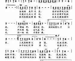 国耻勿忘简谱-纪念中国抗战周年及世界反法西斯战争胜利70周年张天甫-