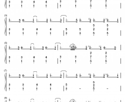 Moon Night Party钢琴简谱-数字双手-初音ミク