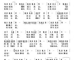 细雨飘相思，真的好想你简谱