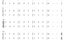 练习曲40钢琴简谱-数字双手