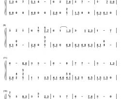 草原の涙钢琴简谱-数字双手-矶村由纪子