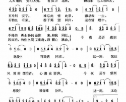 今夜是否感到恩爱简谱-埃尔登·强演唱