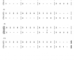 练习曲21钢琴简谱-数字双手-EOP团队