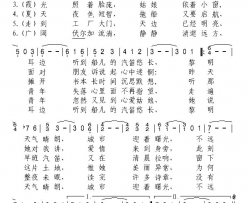 索尔莫夫抒情曲[俄]简谱