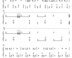 Cantarella钢琴简谱-数字双手-初音ミク KAITO