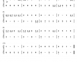 对话钢琴简谱-数字双手-杰布里亚克