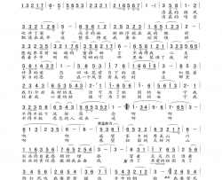 为了祖国的安宁简谱-罗纪银演唱-郝斌/刘昌贵词曲