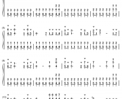 Never Back Down钢琴简谱-数字双手-Two Steps From Hell