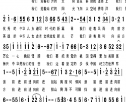 走向复兴简谱-杜海保演唱-不详/不详词曲