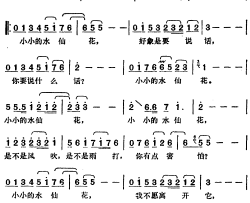 邓丽君演唱金曲：小小水仙花简谱-庄奴词/古月曲