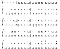 Into The Rain钢琴简谱-数字双手-East Root