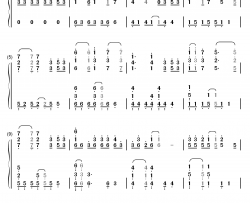 Numb摇滚版钢琴简谱-数字双手-林肯公园