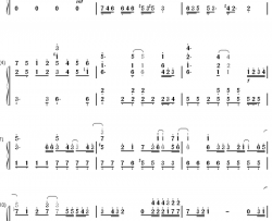 ありがとう钢琴简谱-数字双手-生物股长 いきものがかり