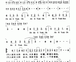 非常夏日简谱-张学友、王菲-