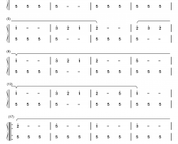 练习曲7钢琴简谱-数字双手-EOP团队