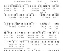 花开成都 “卉”及世界简谱-女生演唱-遥远、姚远富/吴应广词曲