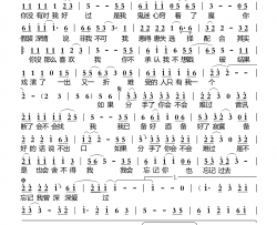 分手会不会难过简谱-李瑛演唱-唐心语/王平萍词曲