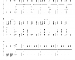 Outgrow钢琴简谱-数字双手-Gero