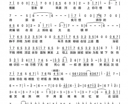 哭墙简谱-许茹芸演唱-林夕/李伟菘词曲