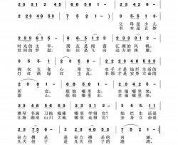 幸福哪里来简谱