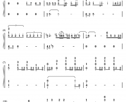 I LUV U钢琴简谱-数字双手-刘宪华