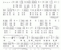 东方摇篮简谱-夏劲风词/江晖、余和秀曲张群英-