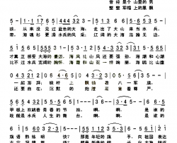 水兵的爱简谱-神鹰演唱