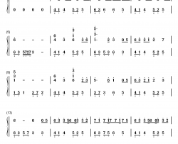 泸沽寻梦钢琴简谱-数字双手-银临