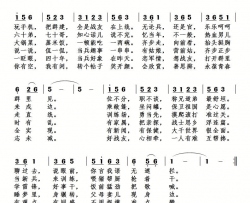战友群歌刘北休音频版简谱-刘北休演唱-刘岐山/刘北休词曲