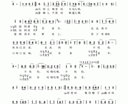 马铃儿响来玉鸟儿唱电影《阿诗玛》插曲简谱