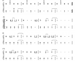 Call on Me钢琴简谱-数字双手-Starley