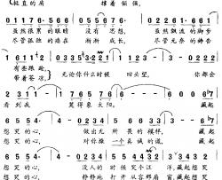 藏起想哭的心简谱-电视剧《女工情话》主题歌陈琳-