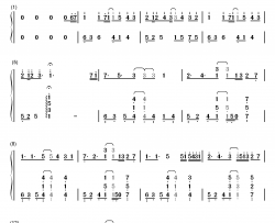 からくりピエロ钢琴简谱-数字双手-初音ミク