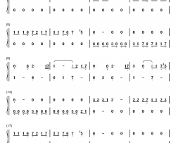 Les Choristes钢琴简谱-数字双手-Bruno Coulais