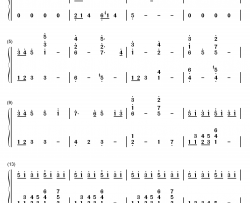 やさしさの种子钢琴简谱-数字双手-岩男润子