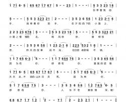 天长地久简谱-乔军演唱-刘凡/毛世华词曲
