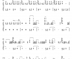 無くした日々にさよなら钢琴简谱-数字双手-スネオヘアー