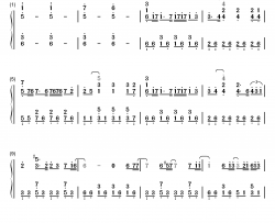 说散就散钢琴简谱-数字双手-袁娅维