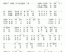 英雄恨简谱